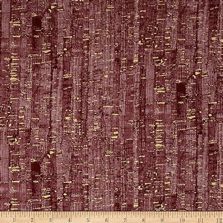 Uncorked Plum Metallic Gold, Quilting Fabric by the Yard